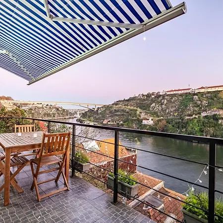 Panoramic River View Downtown With Terrace Porto